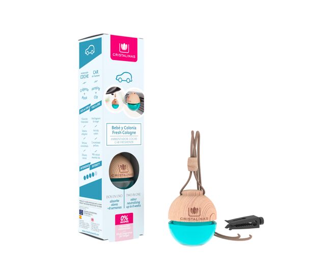 Ambientador coche colonia bebe 6ml