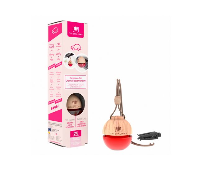 Ambientador coche cerezo en flor 6ml
