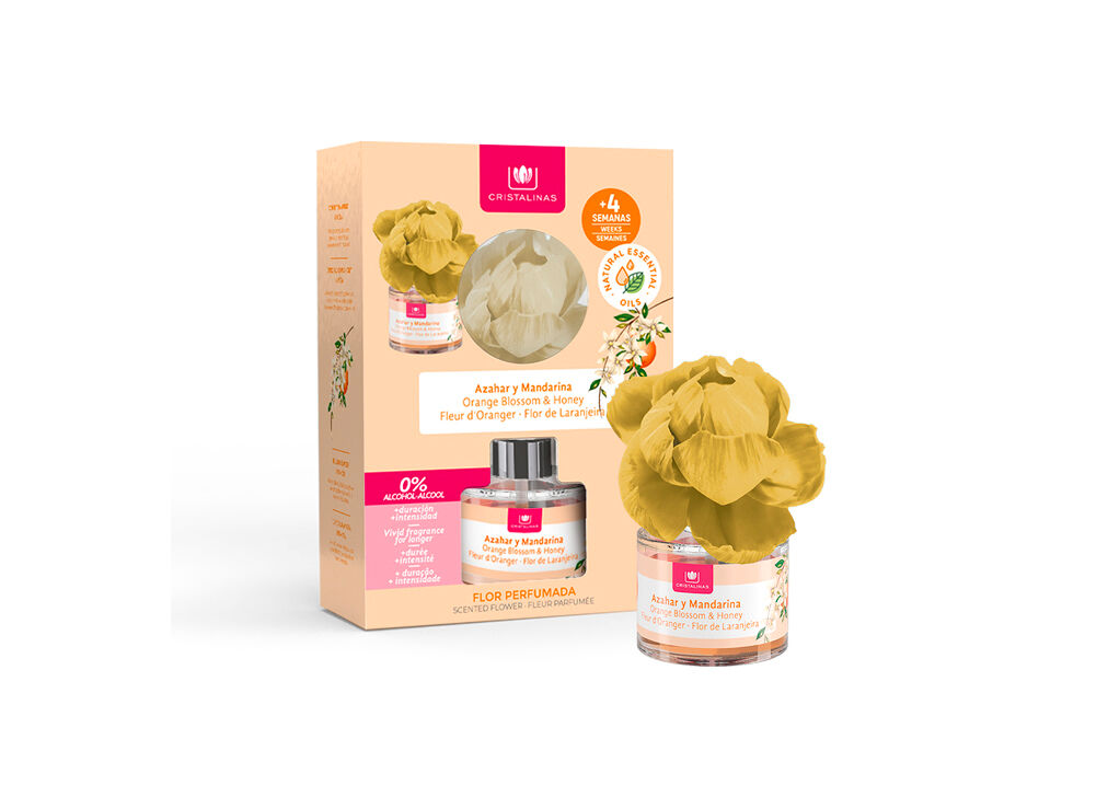 Ambientador mecha hogar azahar y mandarina 40ml
