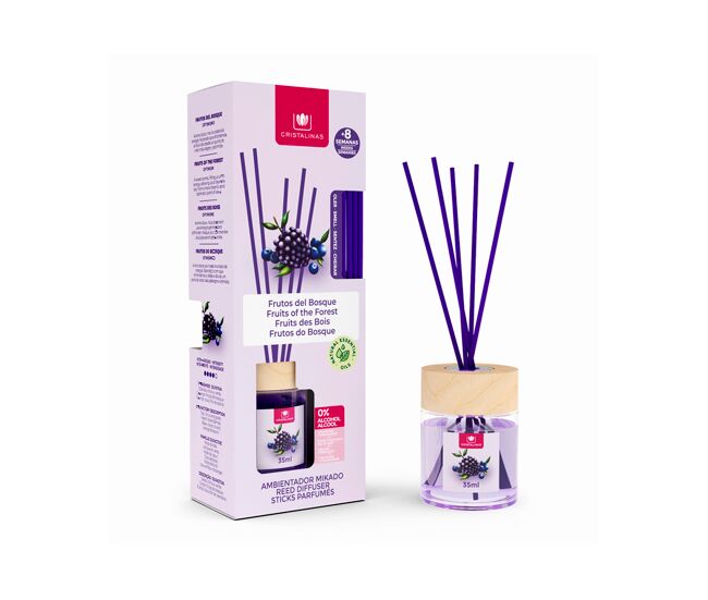 Ambientador mikado hogar frutos del bosque 35ml