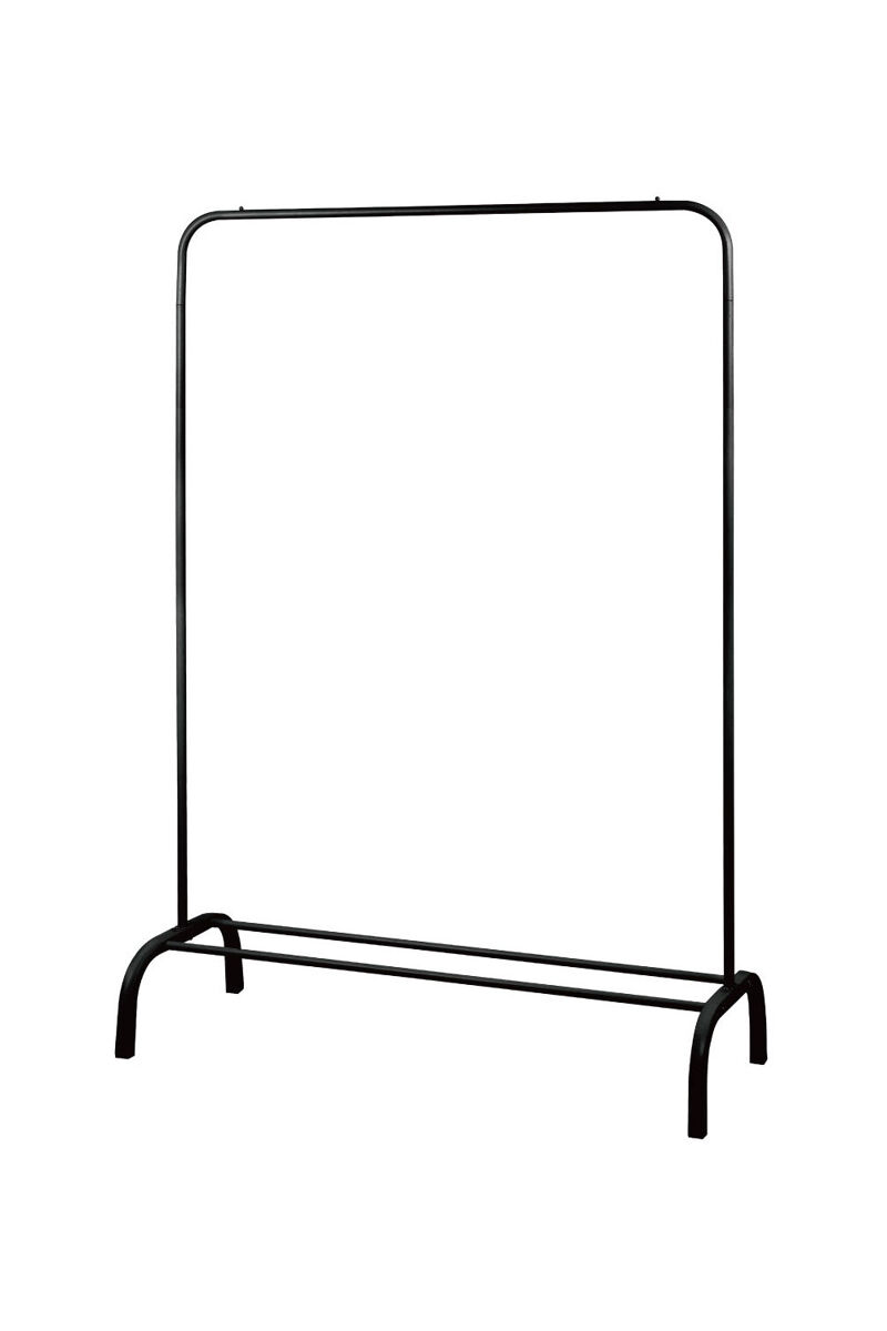 Burro de ropa BASIC metal negro