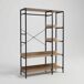 Armario HARRY metal y madera 180cm Armario HARRY metal y madera 180cm Negro