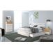 Cabecero LUCCA 160cm Cabecero LUCCA 160cm Blanco/ Gris