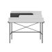 Mesa de escritorio LEILA blanco Mesa de escritorio LEILA blanco Blanco/ Gris
