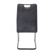 Silla KERSTIN tapizada en terciopelo color antracita Silla KERSTIN tapizada en terciopelo color antracita Gris Oscuro