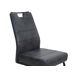 Silla KERSTIN tapizada en terciopelo color antracita Silla KERSTIN tapizada en terciopelo color antracita Gris Oscuro