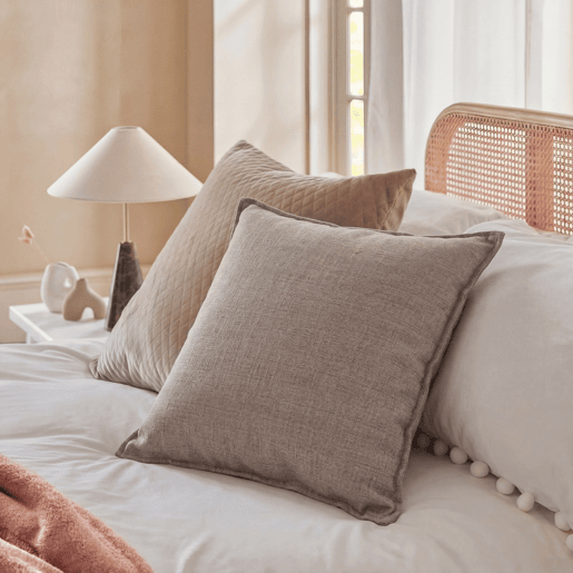 Almofada NEWMIAMI 60x60cm cor areia