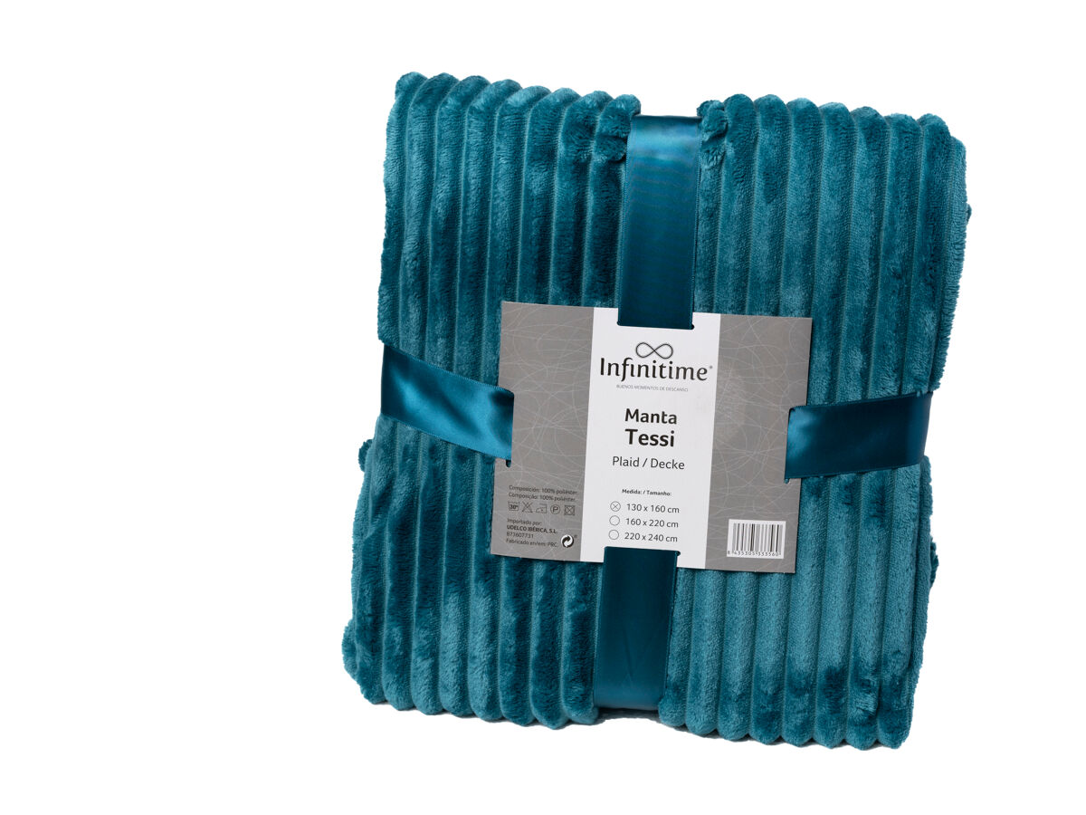 Manta tessi 220x240cm color verde