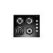 Placa cristal gas CORBERÓ CPCGY2304N 4 zonas 60cm negro Placa cristal gas CORBERÓ CPCGY2304N 4 zonas 60cm negro Negro
