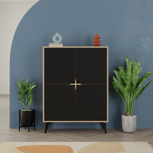 Móvel auxiliar NOLA com 4 portas
