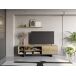Mueble tv 1 puerta 4 huecos roble 160cm CEQUOIA Mueble tv 1 puerta 4 huecos roble 160cm CEQUOIA Madera