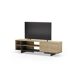 Mueble tv 1 puerta 4 huecos roble 160cm CEQUOIA Mueble tv 1 puerta 4 huecos roble 160cm CEQUOIA Madera