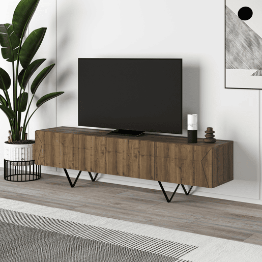 Móvel de TV GIACOMO 3 portas 160cm Móvel de TV GIACOMO 3 portas 160cm