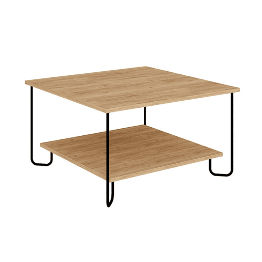 Mesa de centro quadrada carvalho TONKA