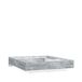 Cama BUGANVILLA 150x190cm con LED Cama BUGANVILLA 150x190cm con LED Blanco/ Gris