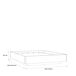 Cama BUGANVILLA 150x190cm con LED Cama BUGANVILLA 150x190cm con LED Blanco/ Gris