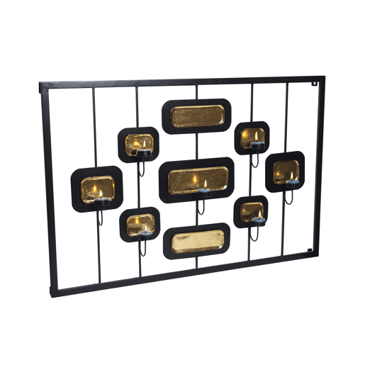 Castiçal decorativo de parede MILOS marca ECOANYA