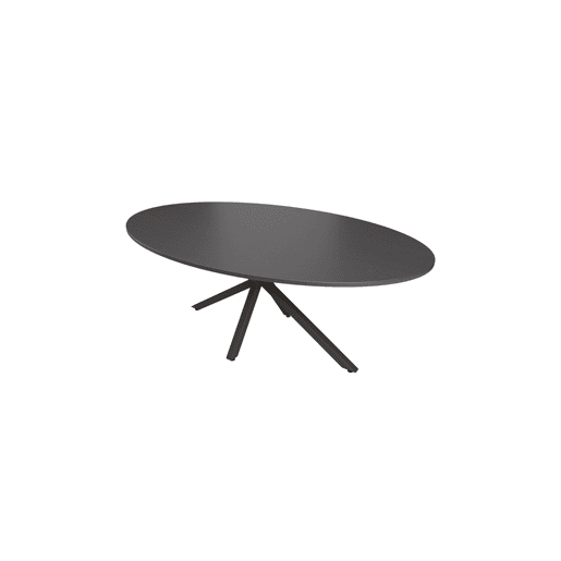 Mesa de jantar oval EMILY preto Mesa de jantar oval EMILY preto
