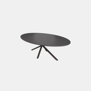 Mesa de jantar oval EMILY preto