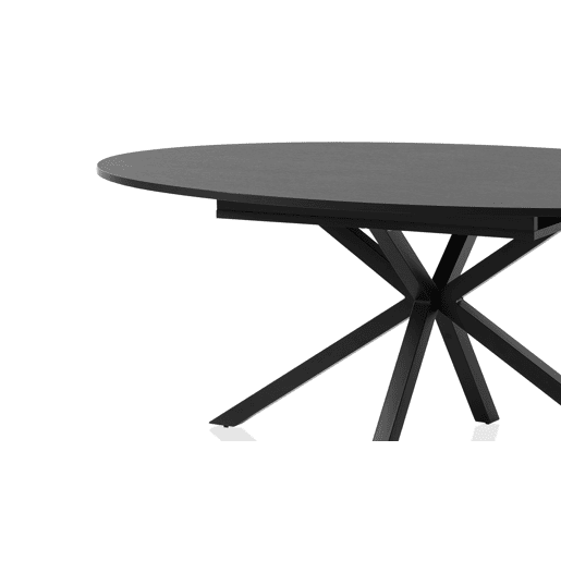 Mesa de jantar oval EMILY preto Mesa de jantar oval EMILY preto