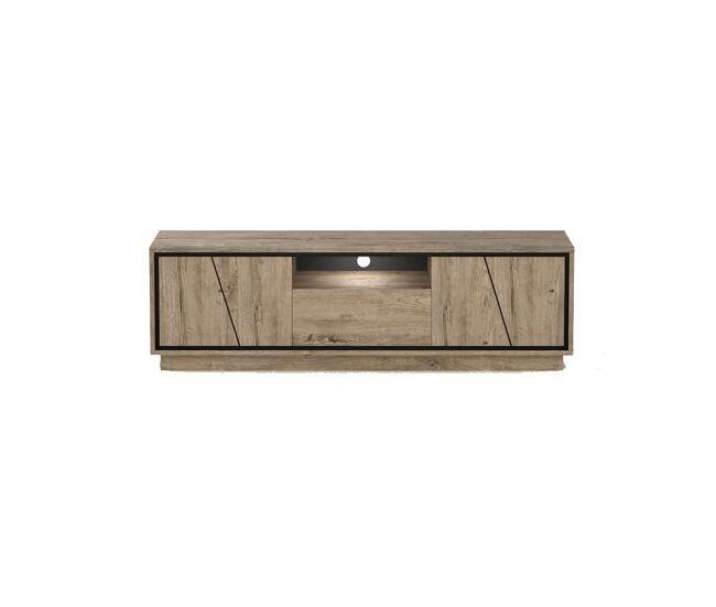 Mueble TV 190cm color roble HELSINKI