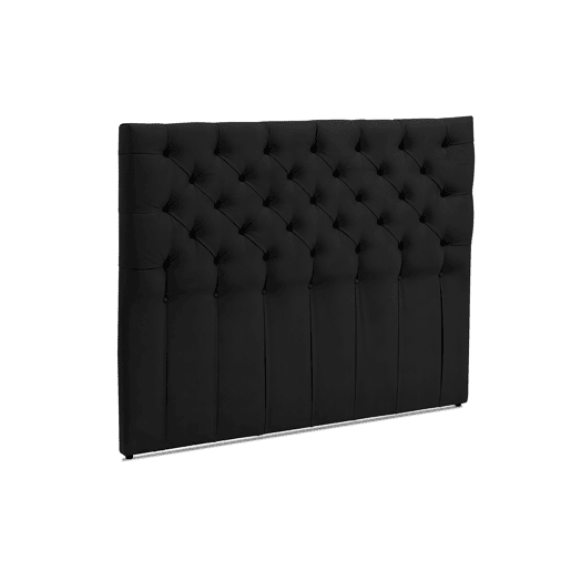 Cabeceira 180X120cm semipele preta VITORIA MOLAFLEX Cabeceira 180X120cm semipele preta VITORIA MOLAFLEX