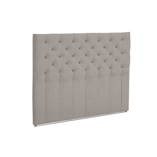 Cabeceira 120X120cm tecido rustic bege VITORIA MOLAFLEX