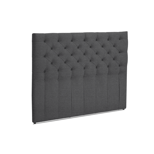 Cabeceira 200X120cm tecido rustic cinza escuro VITORIA MOLAFLEX Cabeceira 200X120cm tecido rustic cinza escuro VITORIA MOLAFLEX