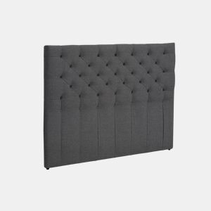 Cabeceira 200X120cm tecido rustic cinza escuro VITORIA MOLAFLEX