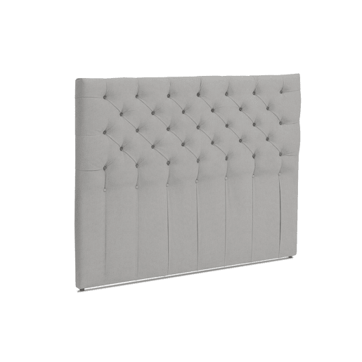 Cabeceira 120x120cm velvet cinza VITORIA MOLAFLEX