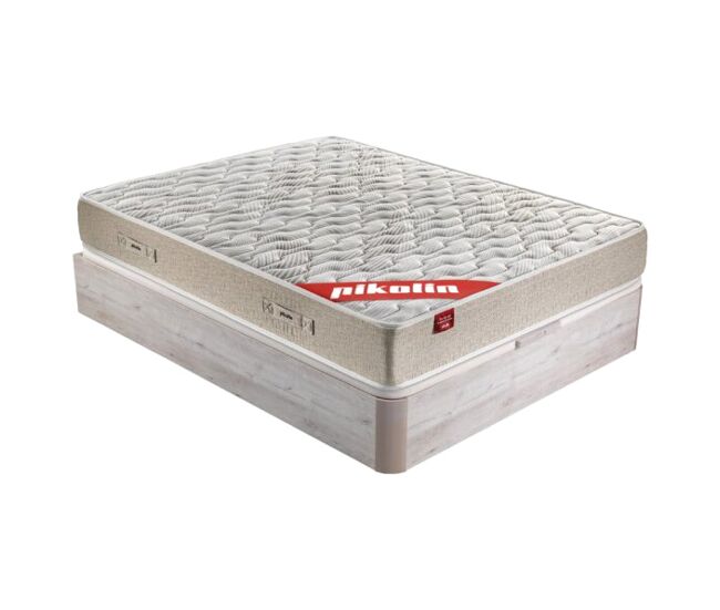 Pack salermo colchón adaptex 150x190cm y canapé glaciar pikolín