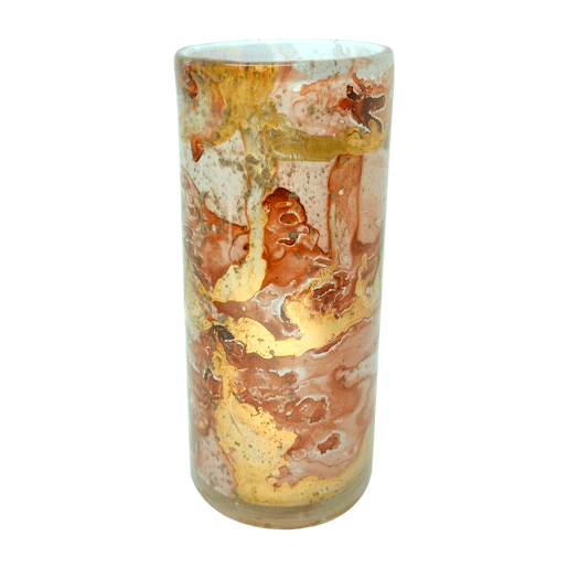 Vela LADK ocre marca ECOANYA 18x8x8cm Vela LADK ocre marca ECOANYA 18x8x8cm
