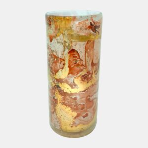 Vela LADK ocre marca ECOANYA 18x8x8cm