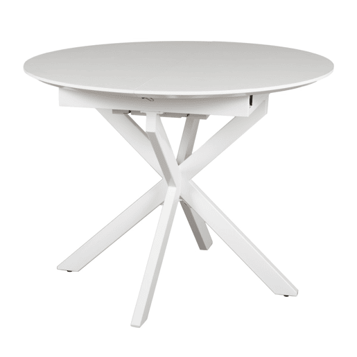 Mesa de cozinha extensÃvel ELIPSE branca Mesa de cozinha extensÃvel ELIPSE branca