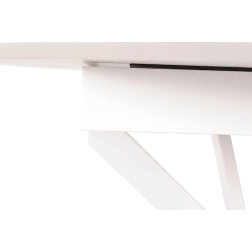 Mesa de cozinha extensÃvel ELIPSE branca Mesa de cozinha extensÃvel ELIPSE branca