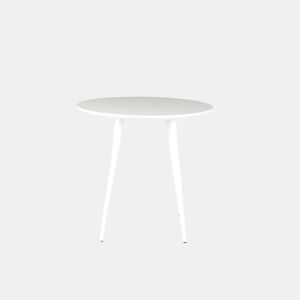Mesa de cozinha ARO fixa MDF 80x80cm branca