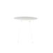 Mesa de cocina ARO fija MDF 80x80cm blanca Mesa de cocina ARO fija MDF 80x80cm blanca Blanco