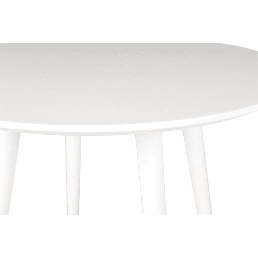 Mesa de cozinha ARO fixa MDF 80x80cm branca