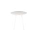 Mesa de cocina ARO fija MDF 80x80cm blanca Mesa de cocina ARO fija MDF 80x80cm blanca Blanco
