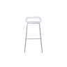 Banco alto STAR branco fixo 86,5cm de altura