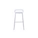 Taburete alto STAR fijo 86,5cm de alto Taburete alto STAR fijo 86,5cm de alto Blanco