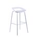 Taburete alto STAR fijo 86,5cm de alto Taburete alto STAR fijo 86,5cm de alto Blanco