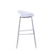 Taburete alto STAR fijo 86,5cm de alto Taburete alto STAR fijo 86,5cm de alto Blanco