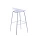 Taburete alto STAR fijo 86,5cm de alto Taburete alto STAR fijo 86,5cm de alto Blanco