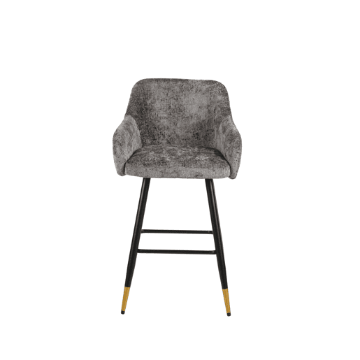 Banco alto ROYAL castanho fixo 94cm de altura