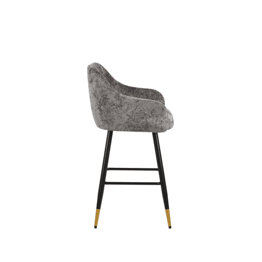 Banco alto ROYAL castanho fixo 94cm de altura