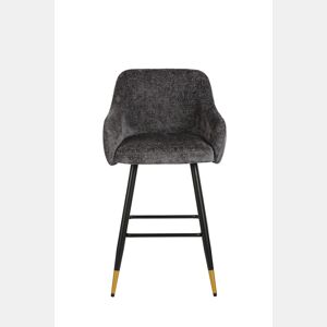 Banco alto ROYAL cinza escuro fixo 94cm de altura