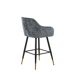 Taburete alto ROYAL fijo 94cm de alto Taburete alto ROYAL fijo 94cm de alto Azul