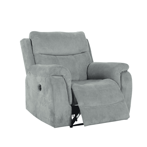 Poltrona HERA relax elétrica cinza clara
