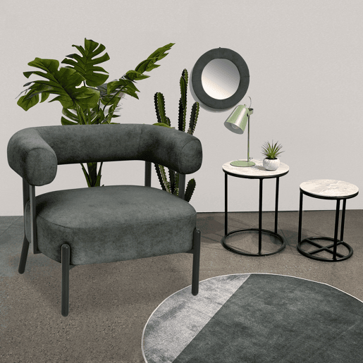 Cadeirão decorativo AMAL verde
